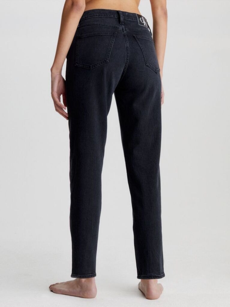 Negru Blugi Mom  Femei