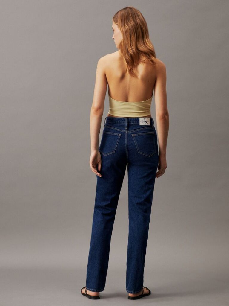 Denim Authentic Slim Straight Jeans  Women