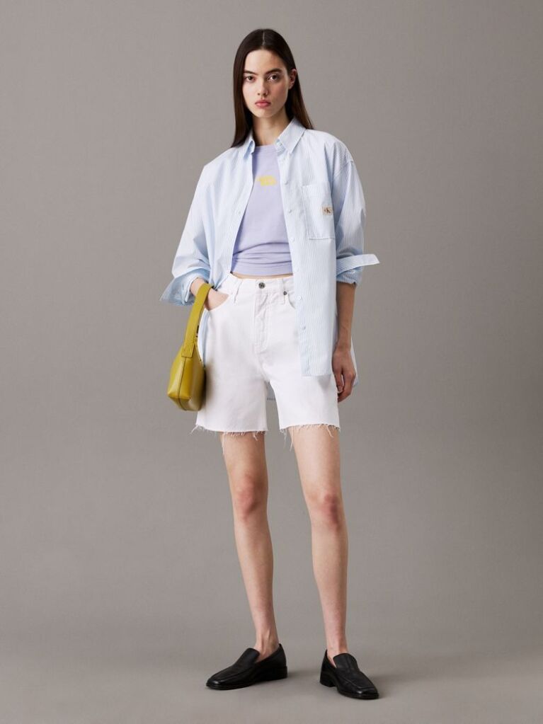 Denim Denim Bermuda Shorts  Women