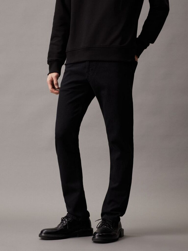 Negru Blugi Slim  Barbati