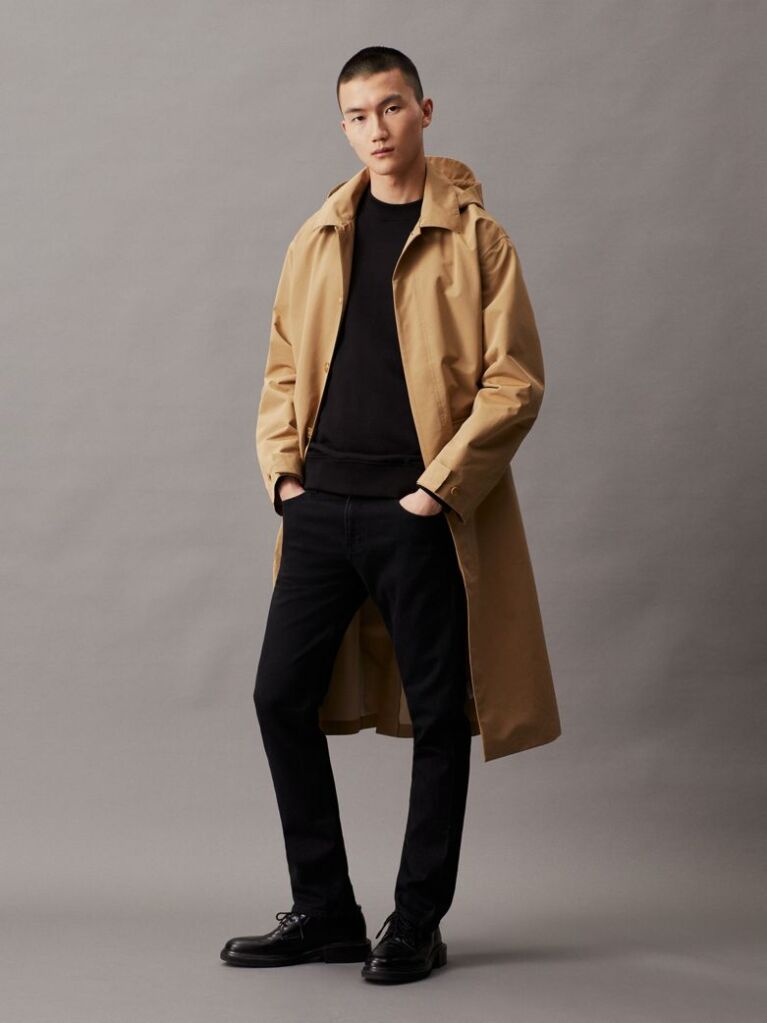 Negru Blugi Slim  Barbati