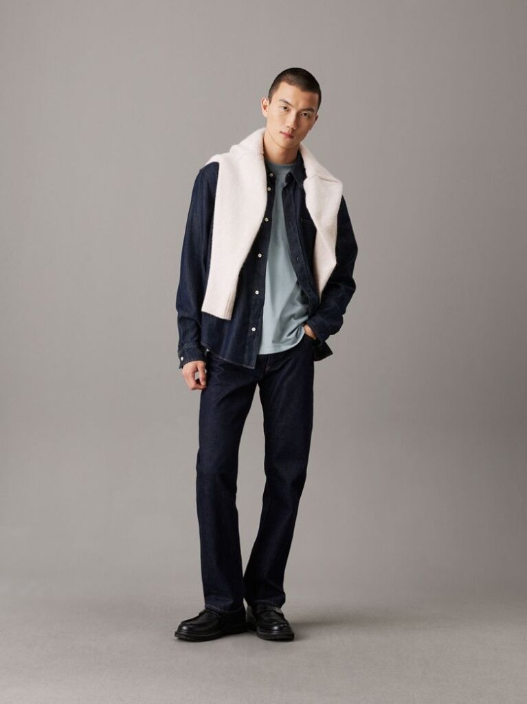 Denim Denim Shirt  Men