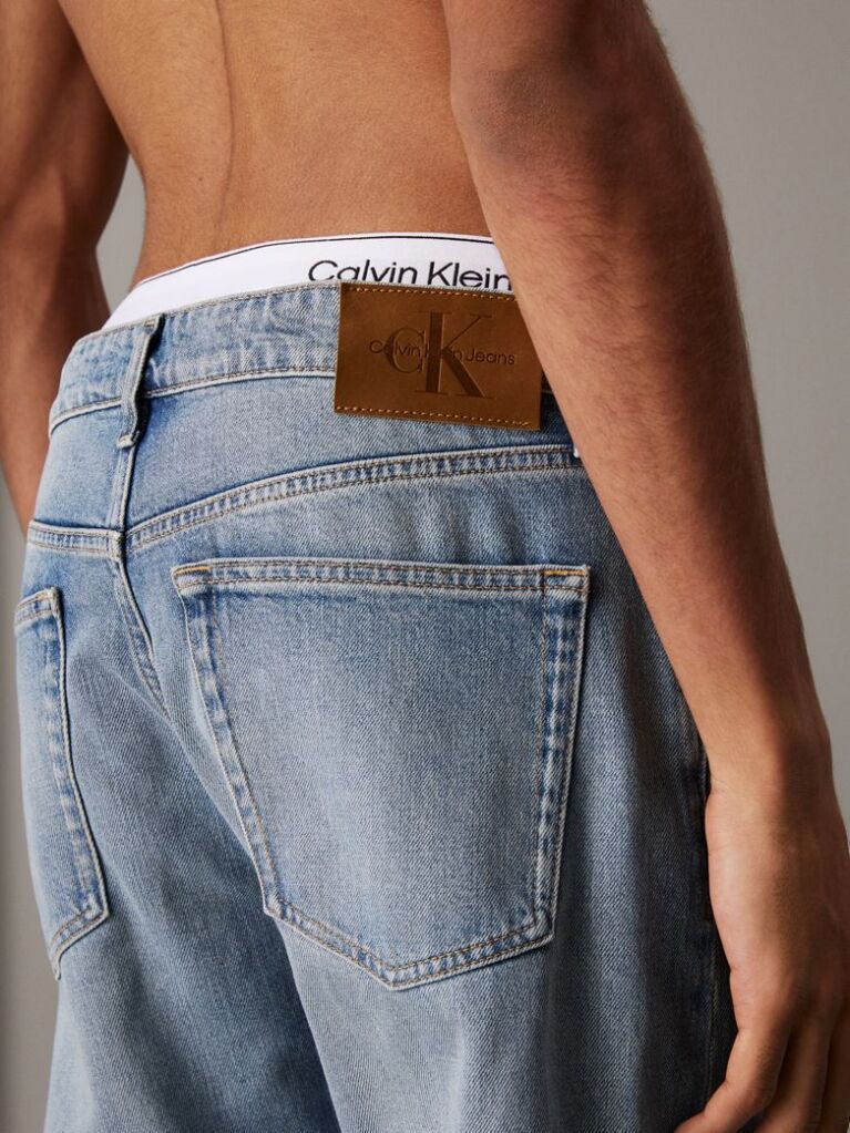 Denim Slim Tapered Jeans  Men