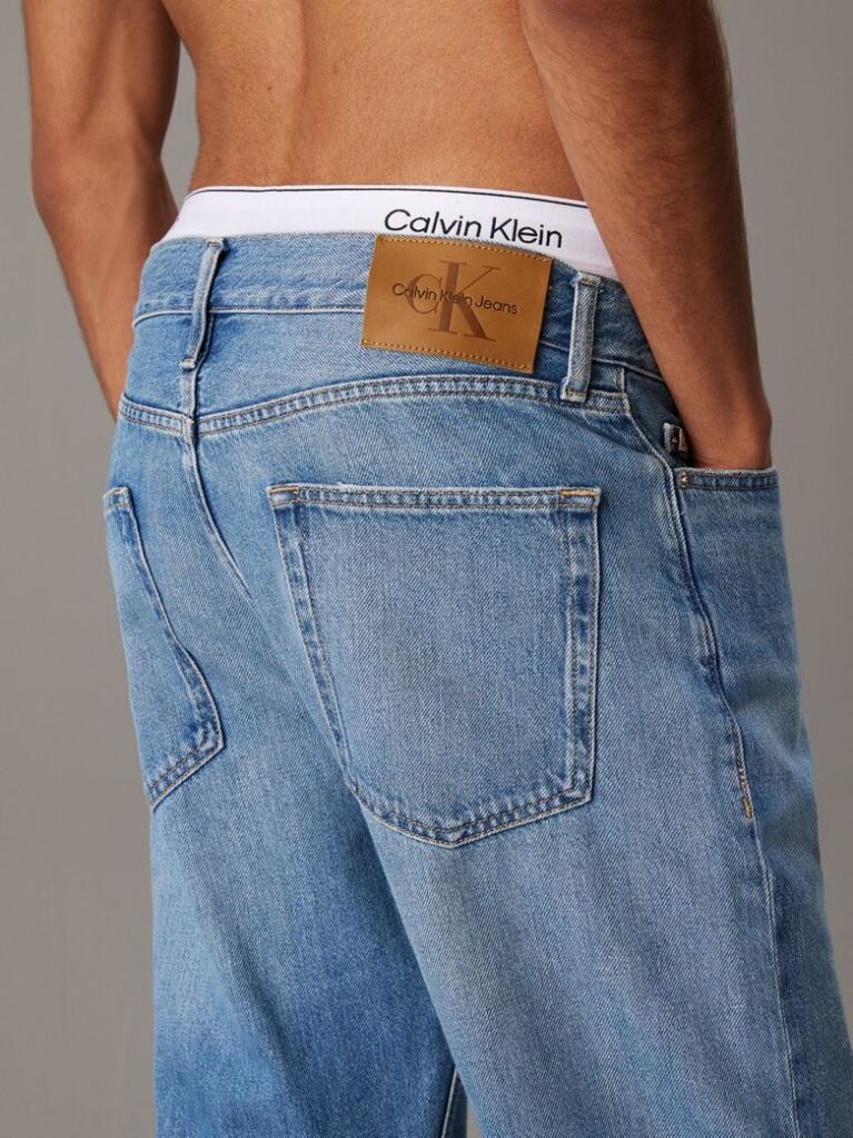 Denim Standard Straight Jeans  Men