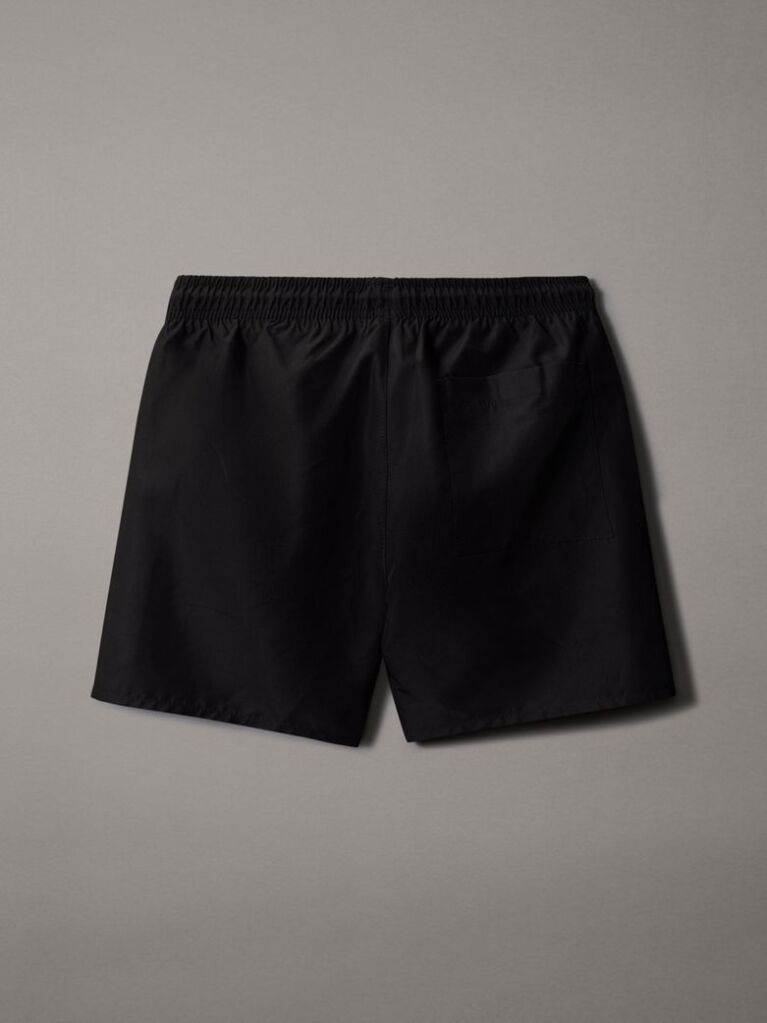 Black Boys Swim Shorts - CK Monogram  Boys