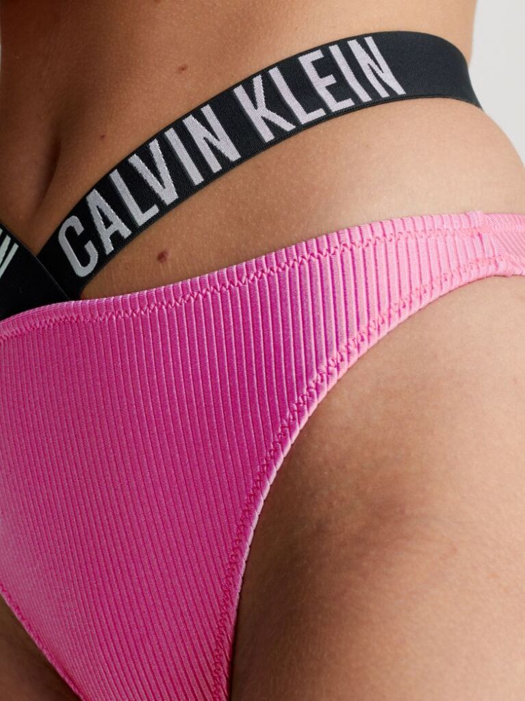 Pink High Leg Bikini Bottoms - Intense Power  Women