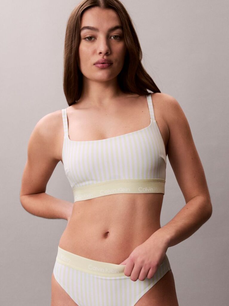 Verde Sutien De Baie Bralette - CK Icon  Femei