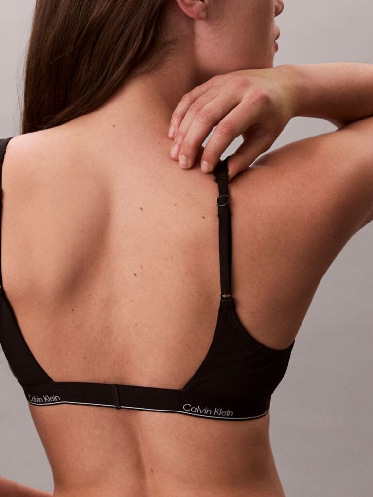Negru Sutien De Baie Bralette - CK Icon  Femei