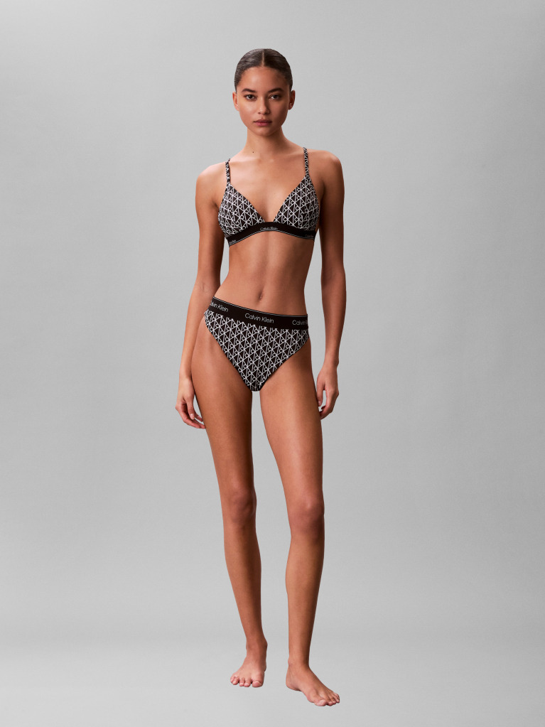 Black Triangle Bikini Top - CK Icon  Women