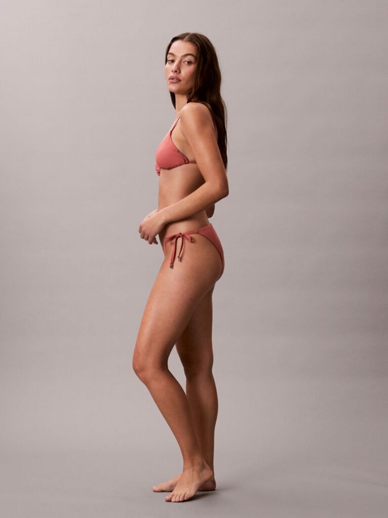 Rosu Sutien De Baie Triunghi - CK Essentials  Femei