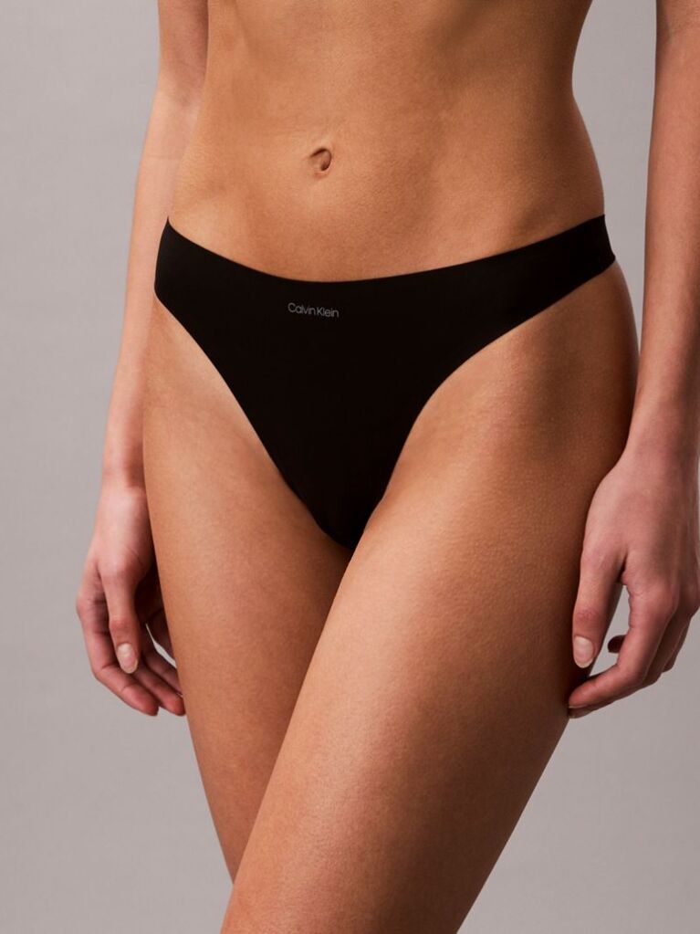 Negru Chiloti Tanga - Perfectly Fit Ultralight  Femei