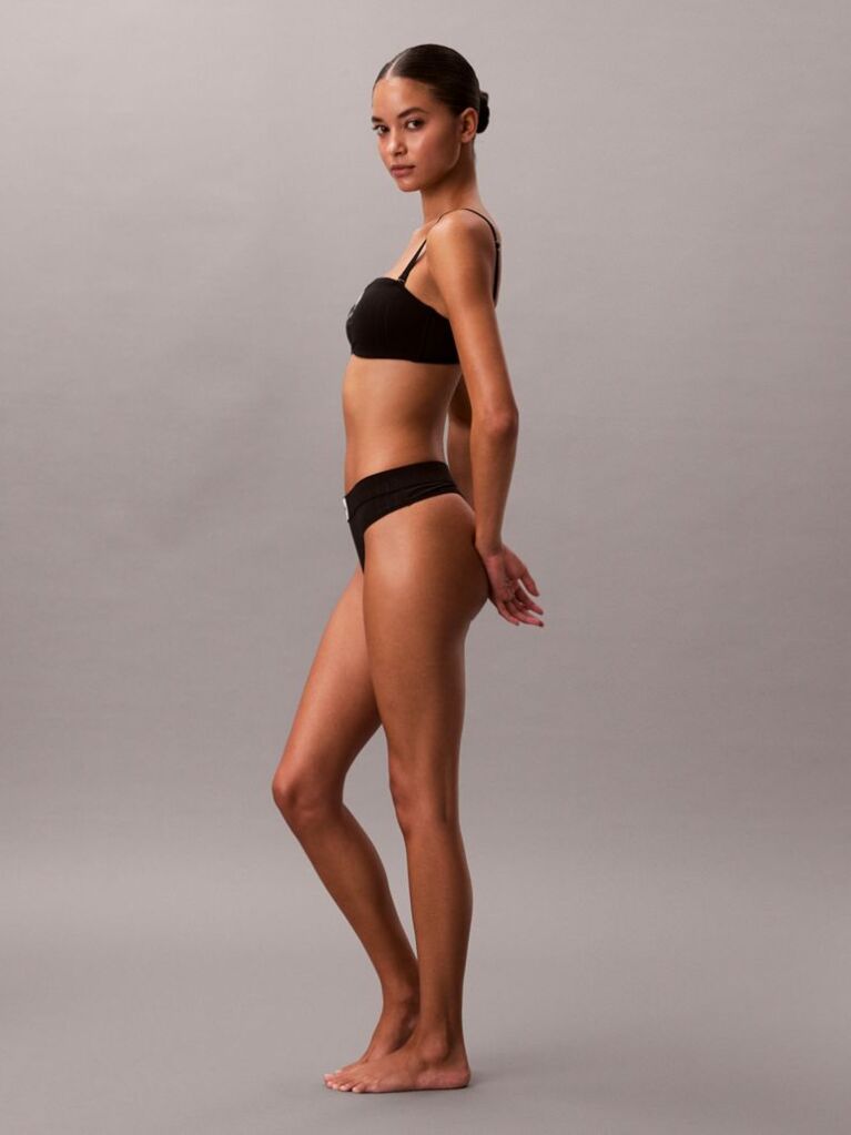 Black Thong - Heritage Classic Cotton  Women