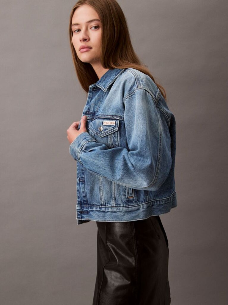 Denim 90s Trucker Jacket  Women