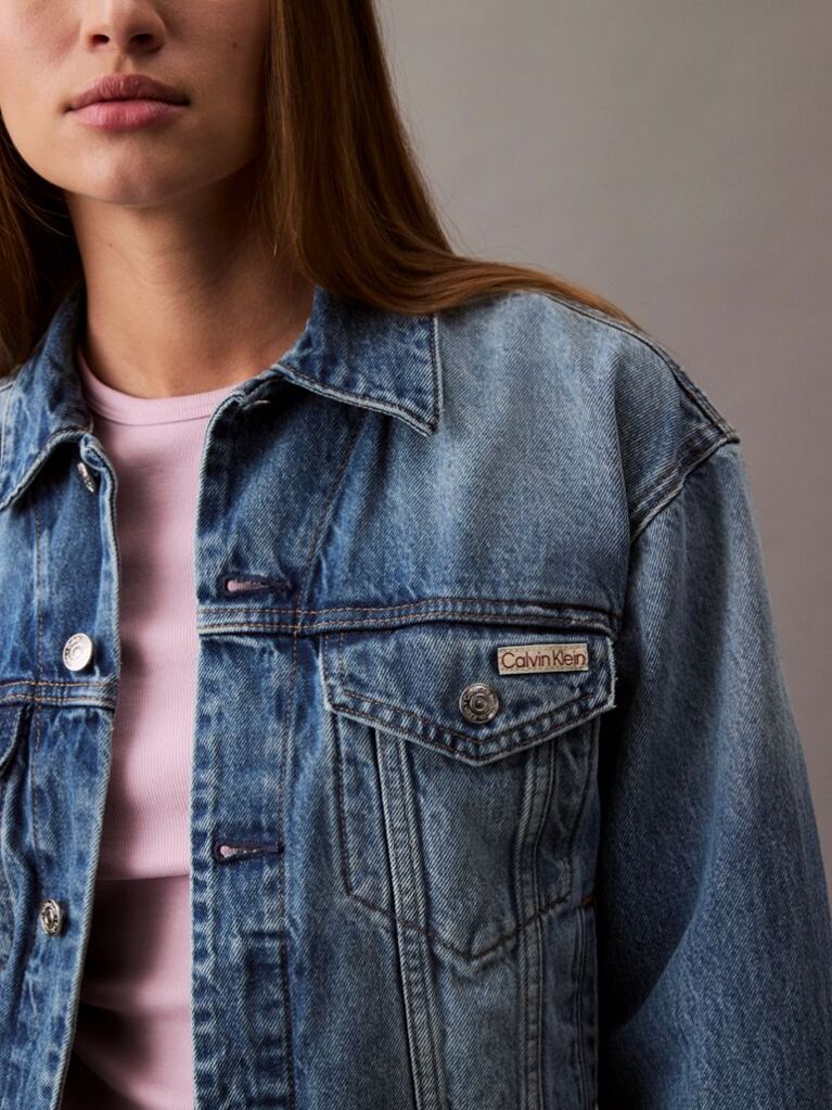 Denim 90s Trucker Jacket  Women