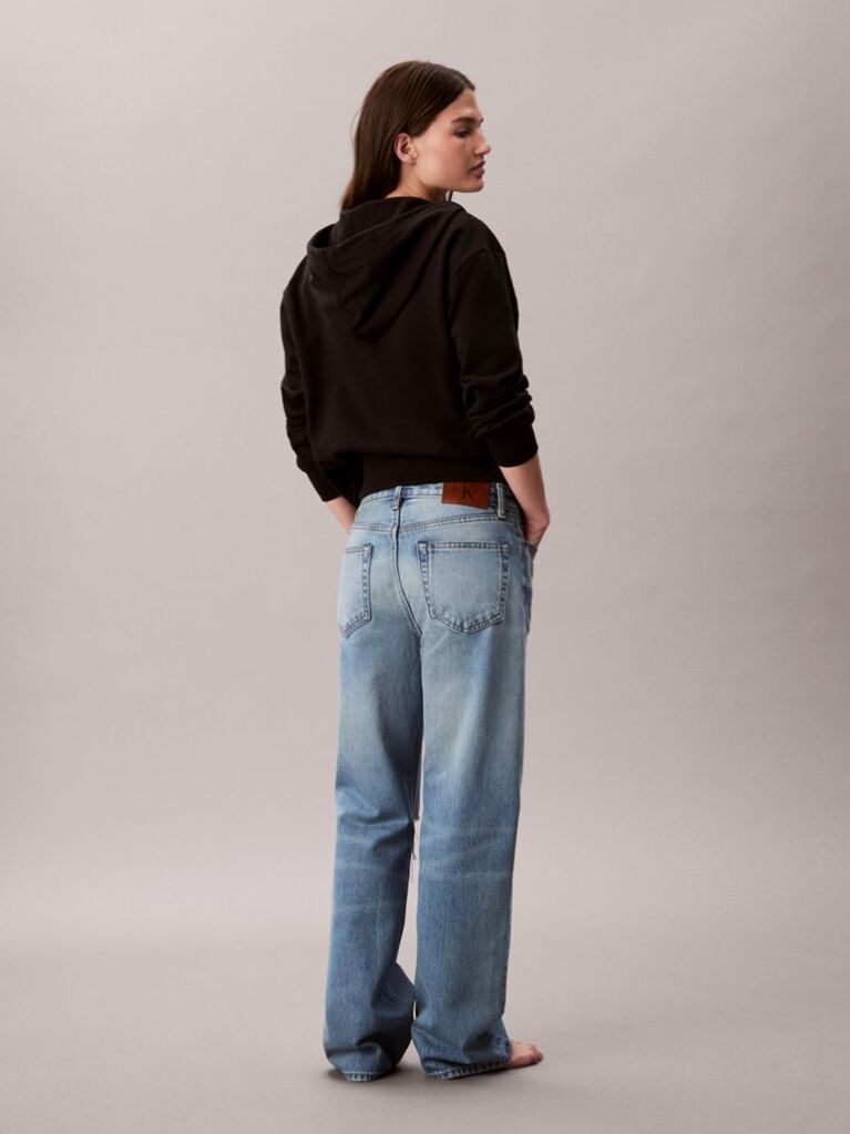Denim Blugi Drepti Stil Anii 90  Femei