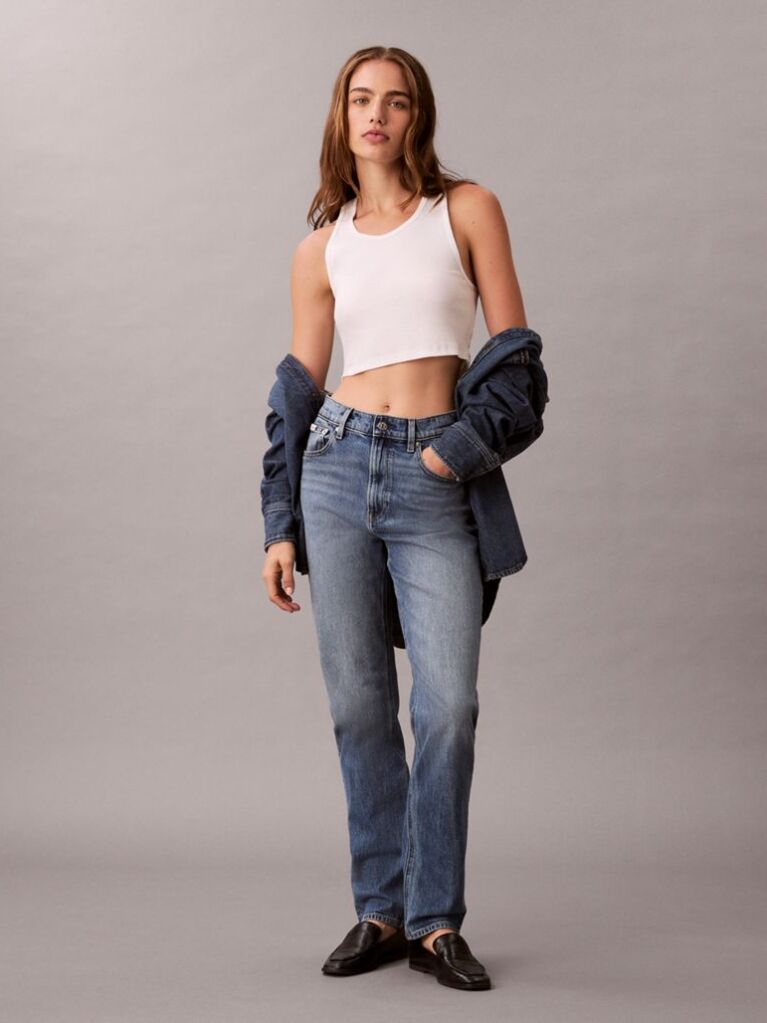 Denim Mom Jeans  Women