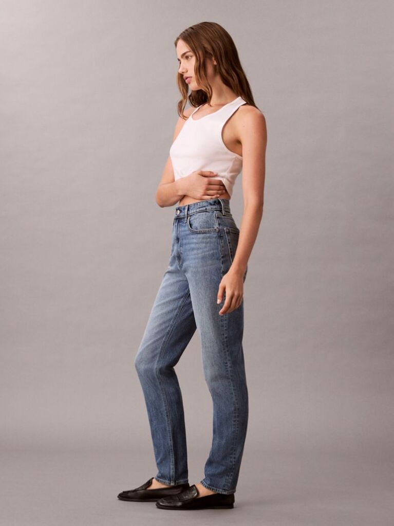 Denim Mom Jeans  Women