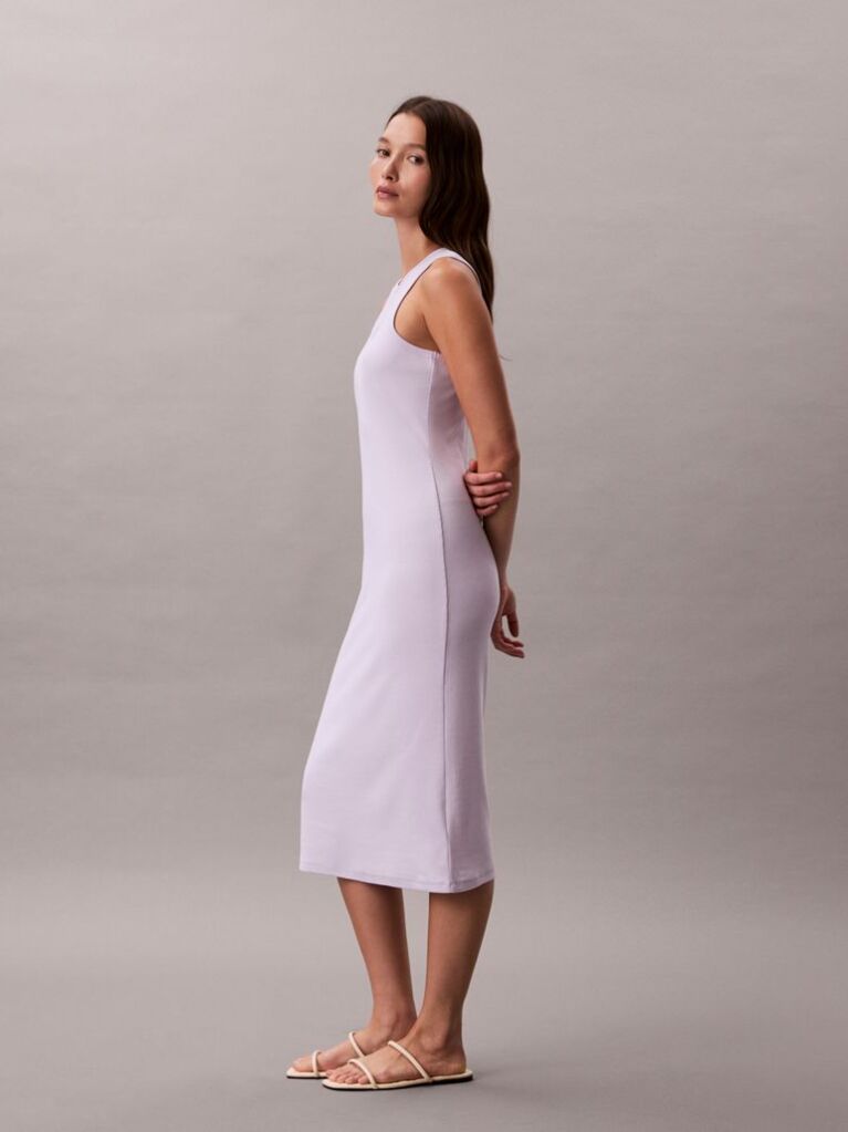 Mov Rochie Midi Tip Top Reiata Cu Monograma  Femei