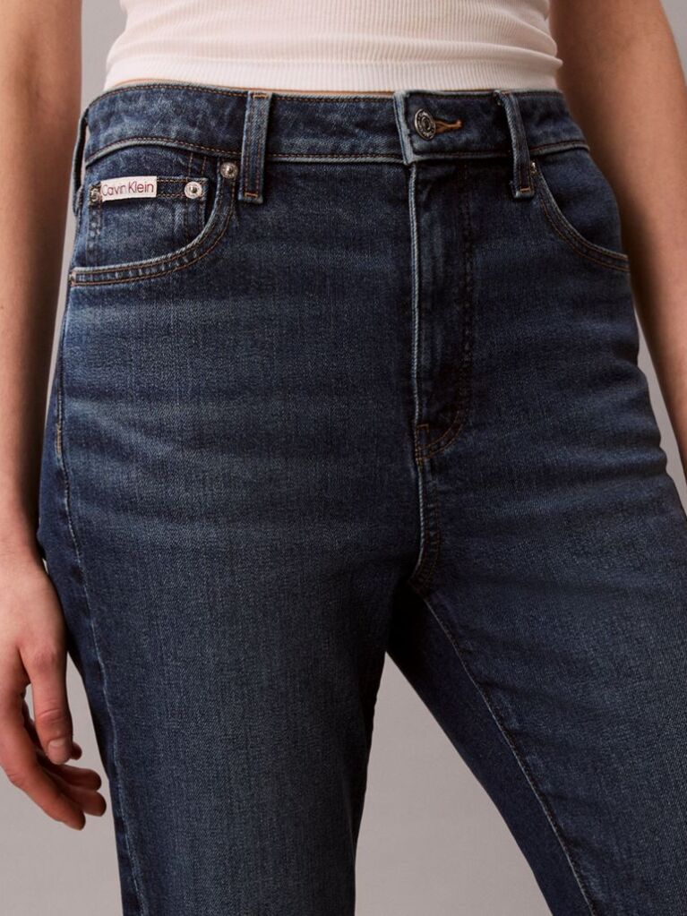 Denim Blugi Skinny Cu Croiala Bootcut  Femei