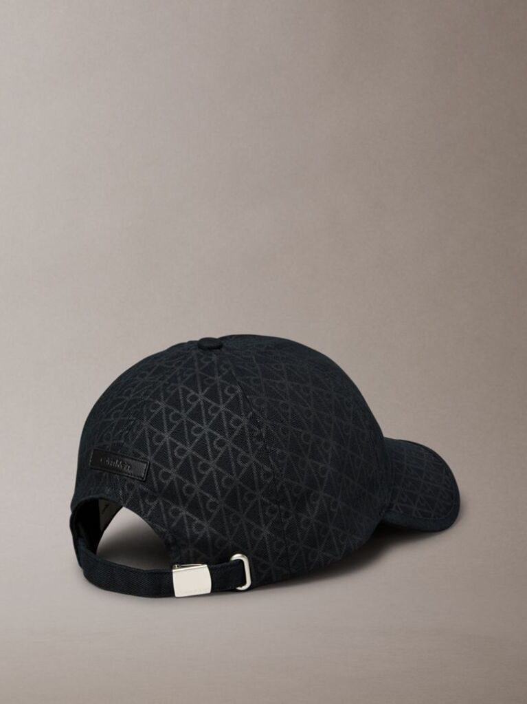 Negru Sapca Baseball Din Canvas Cu Emblema Logo  Barbati