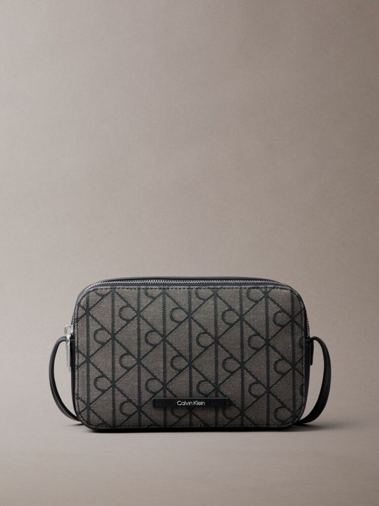 Multi Geanta Crossbody Tip Camera Din Jacquard Cu Logo  Femei