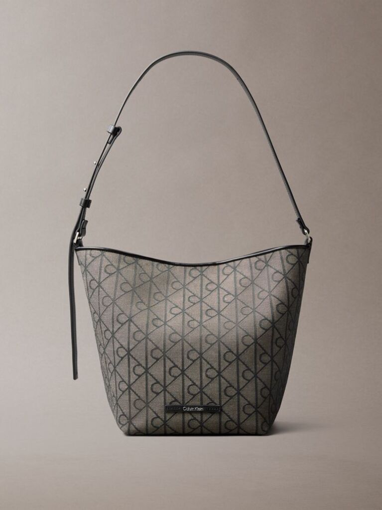 Multi Geanta Bucket Cu Emblema Jacquard  Femei