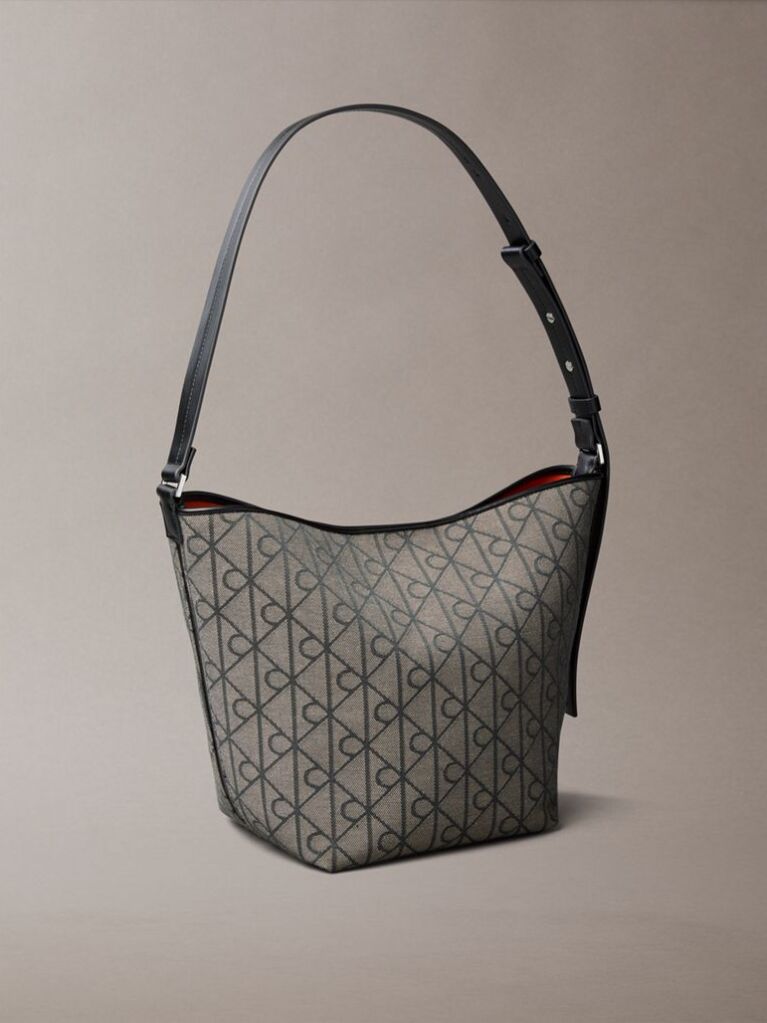 Multi Geanta Bucket Cu Emblema Jacquard  Femei