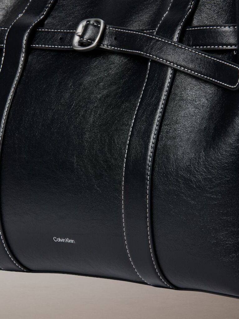 Negru Geanta Tote Pentru Laptop Cu Inchidere Tip Catarama  Femei