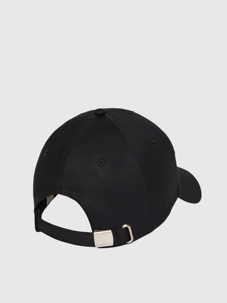 Black Printed Baseball Cap  Men