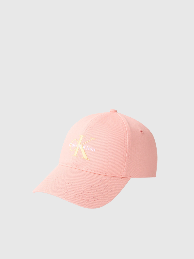 Roz Sapca Din Bumbac Twill Cu Logo  Femei