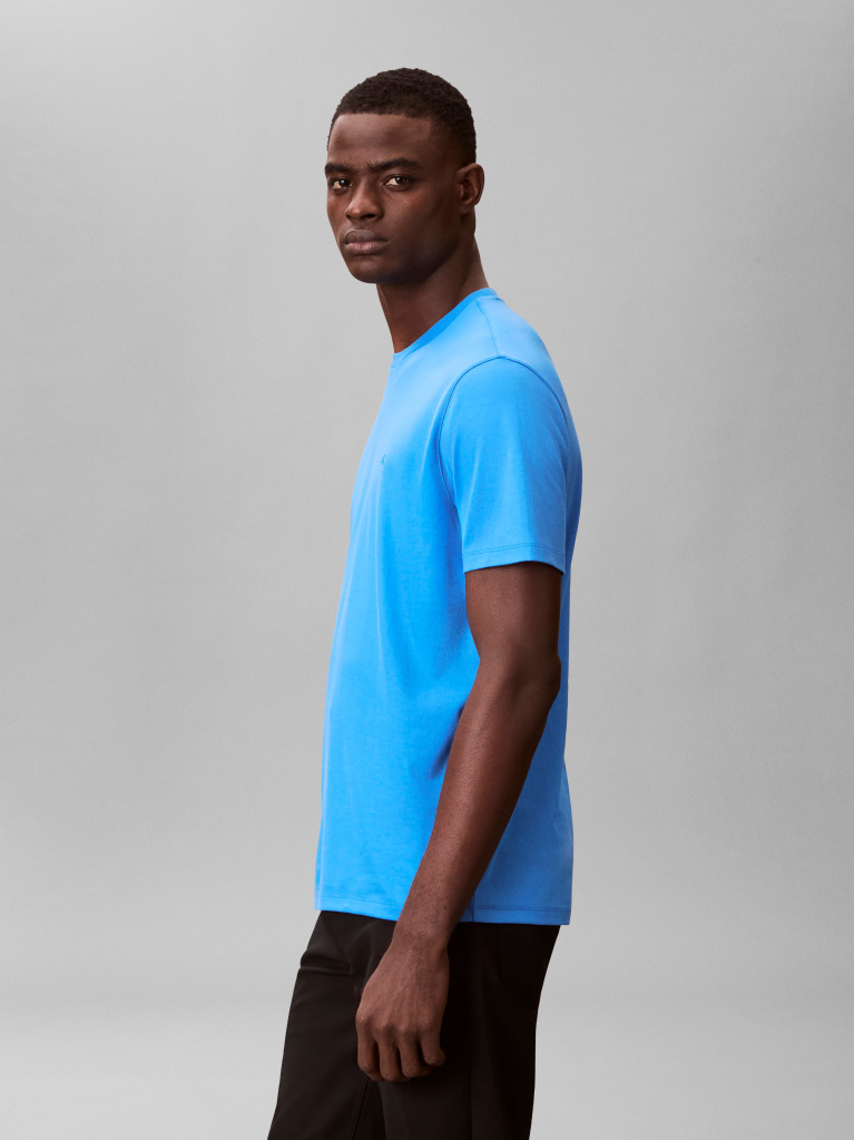 Blue Pima Cotton T-shirt  Men
