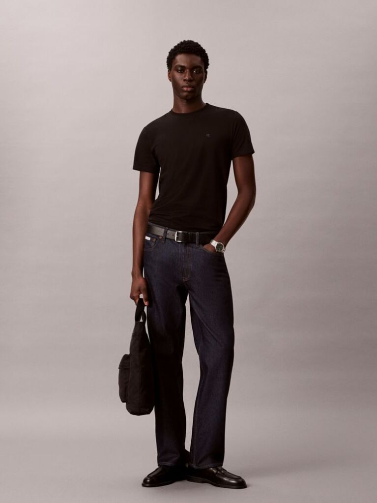 Black Pima Cotton T-shirt  Men