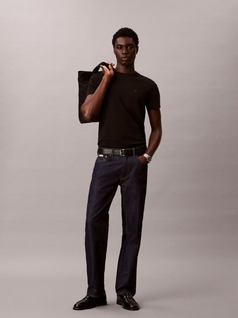 Black Pima Cotton T-shirt  Men