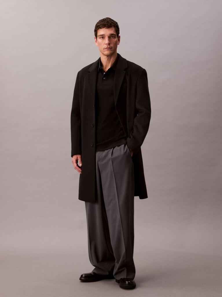 Black Pima Cotton Polo Shirt  Men