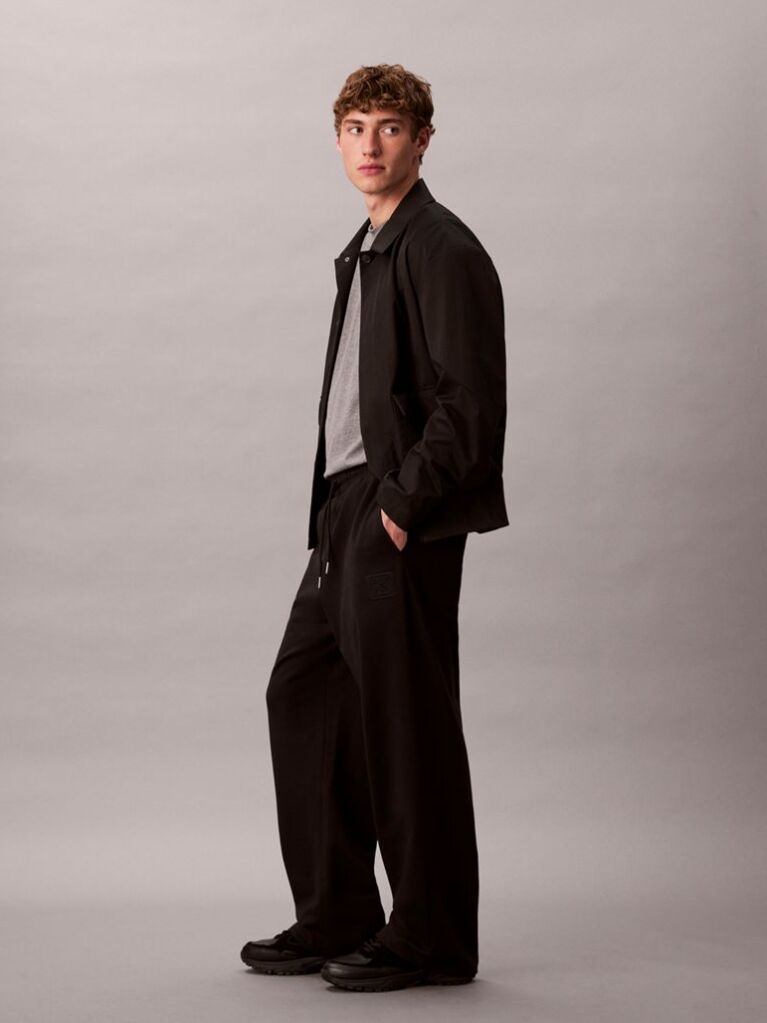 Black Premium Terry Jogger  Men