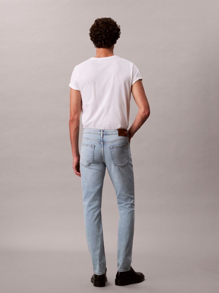 Denim Blugi Cu Croiala Slim  Barbati