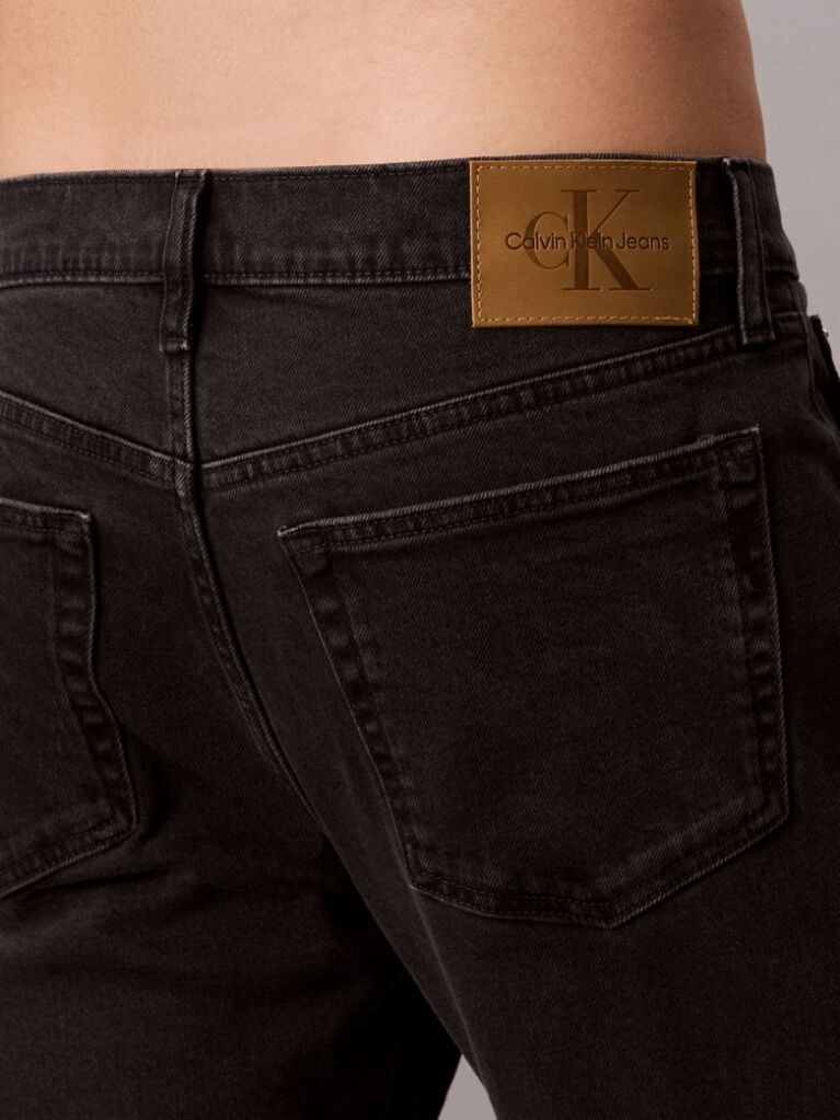 Negru Blugi Slim Tip Tapered  Barbati
