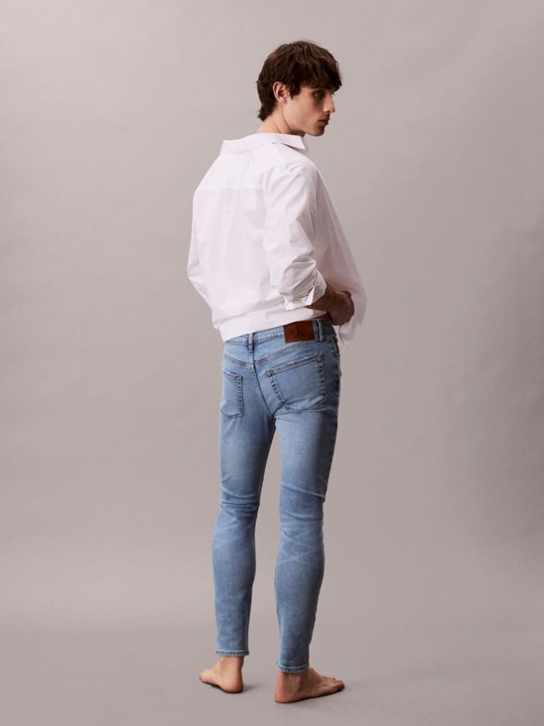 Denim Slim Tapered Jeans  Men