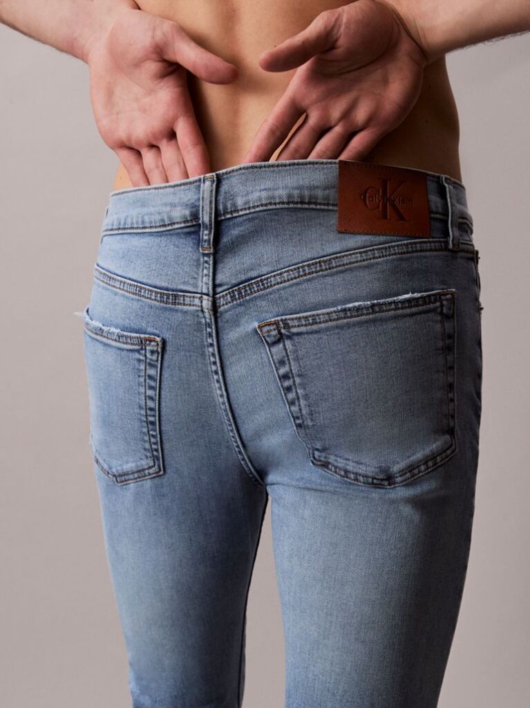 Denim Slim Tapered Jeans  Men