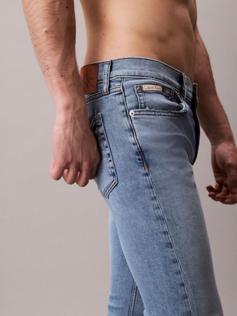 Denim Slim Tapered Jeans  Men