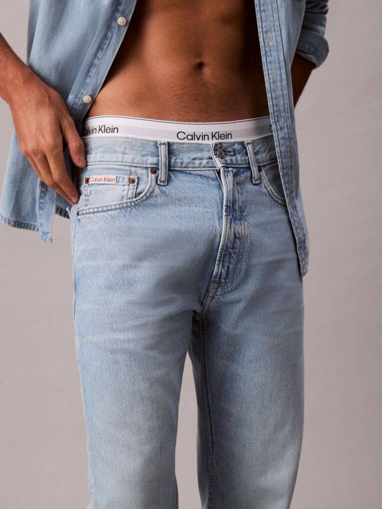 Denim Blugi Cu Croiala Dreapta Standard  Barbati