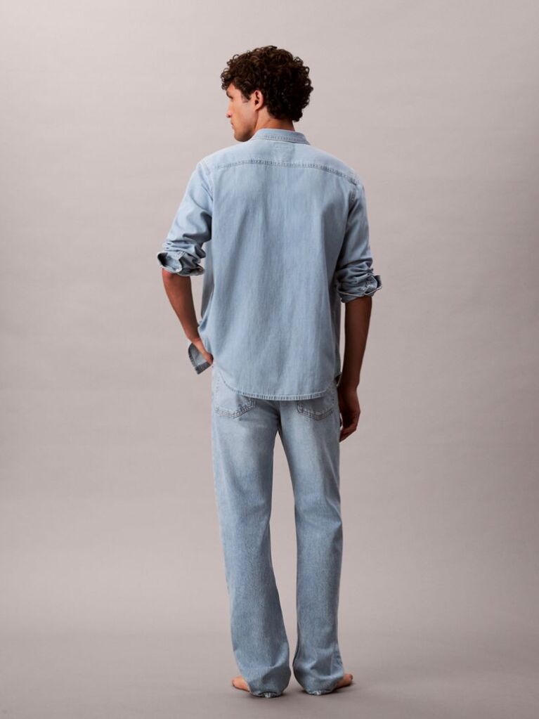 Denim Blugi Cu Croiala Dreapta Standard  Barbati