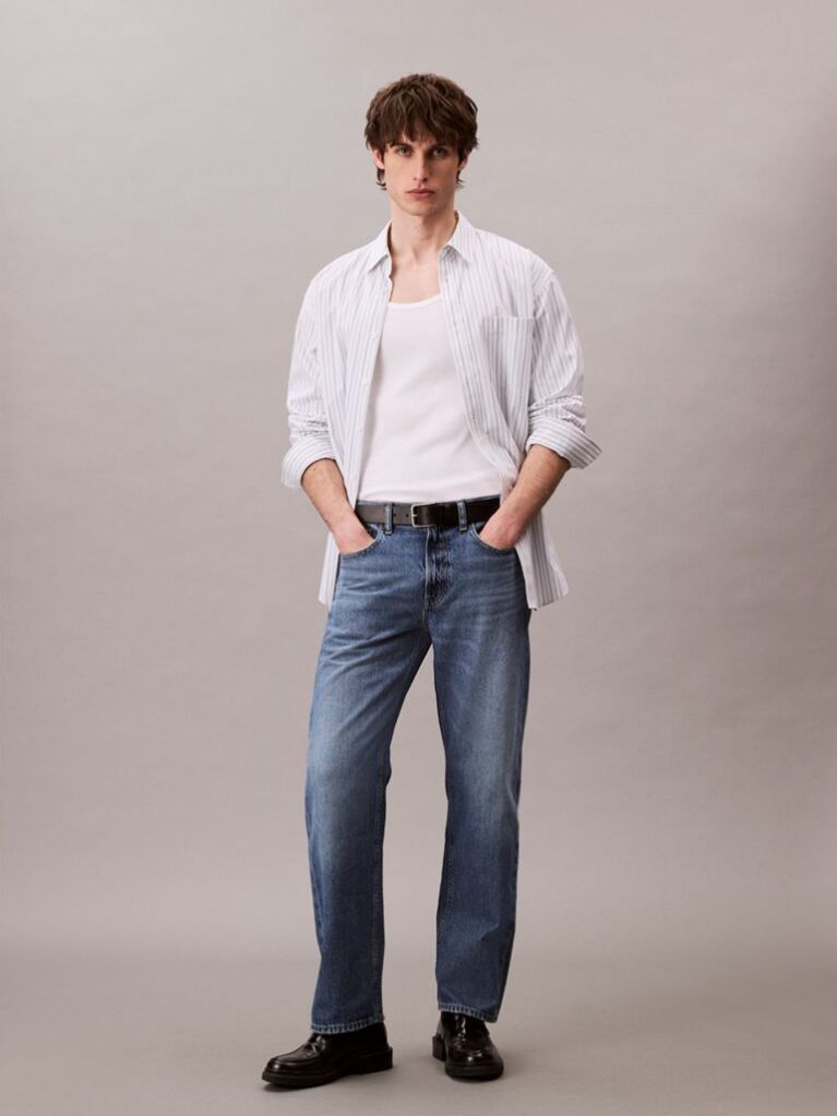Denim 90's Straight Jeans  Men