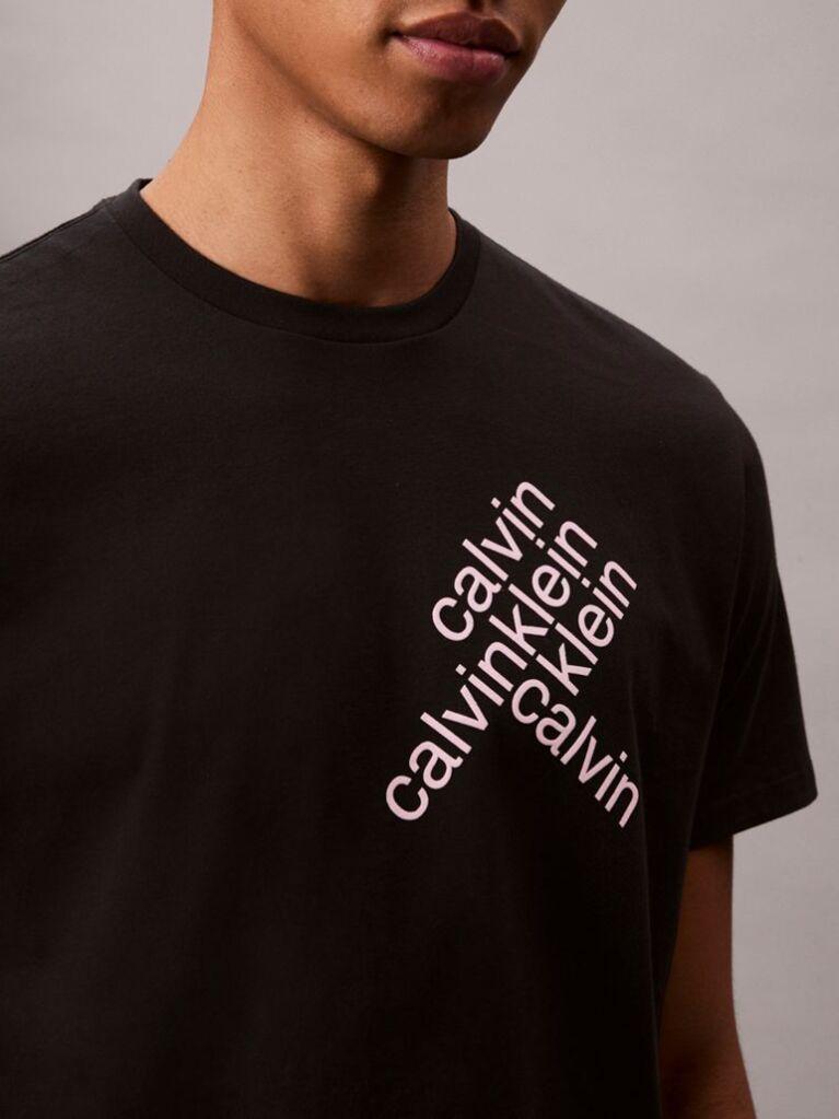 Negru Tricou Cu Maneca Scurta  Barbati