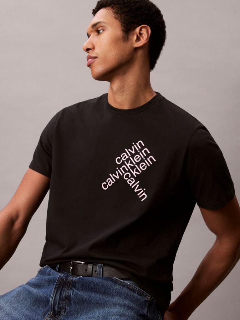 Negru Tricou Cu Maneca Scurta  Barbati