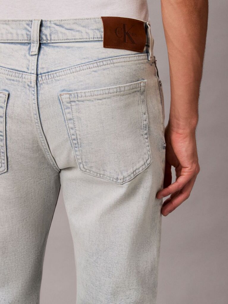 Denim Standard Straight Fit Jeans  Men