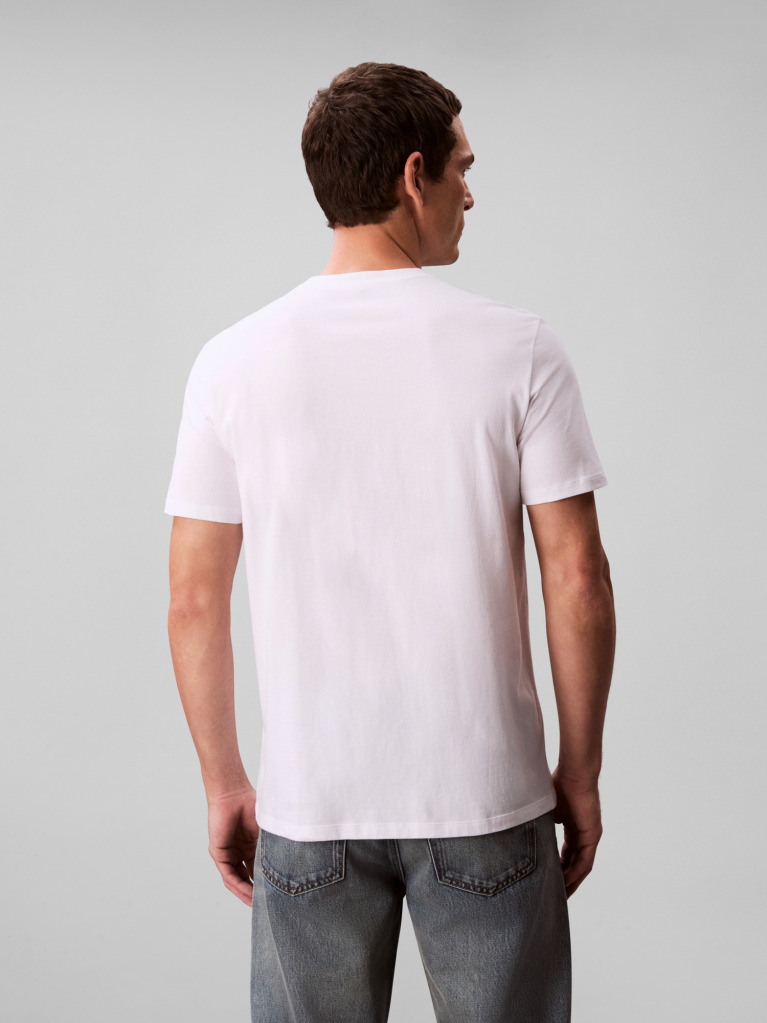 White Short Sleeve Redbox Graphic T-Shirt  Men