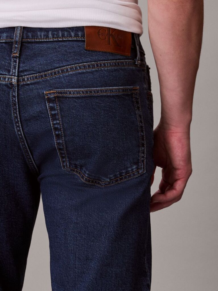 Denim Blugi Cu Croiala Tapered  Barbati