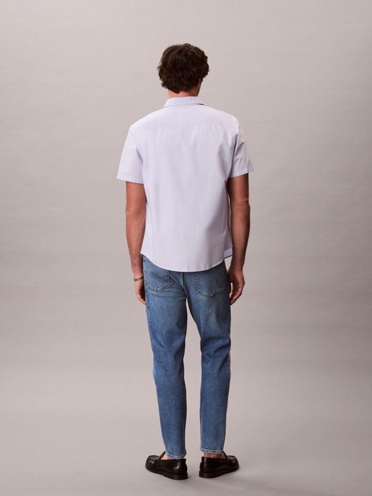 Denim Blugi Cu Croiala Tapered  Barbati