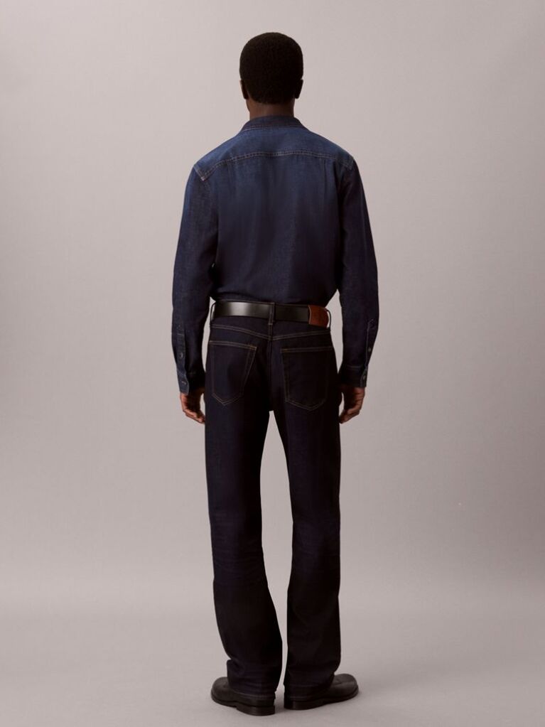 Denim Camasa Din Denim Cu Croiala Clasica  Barbati